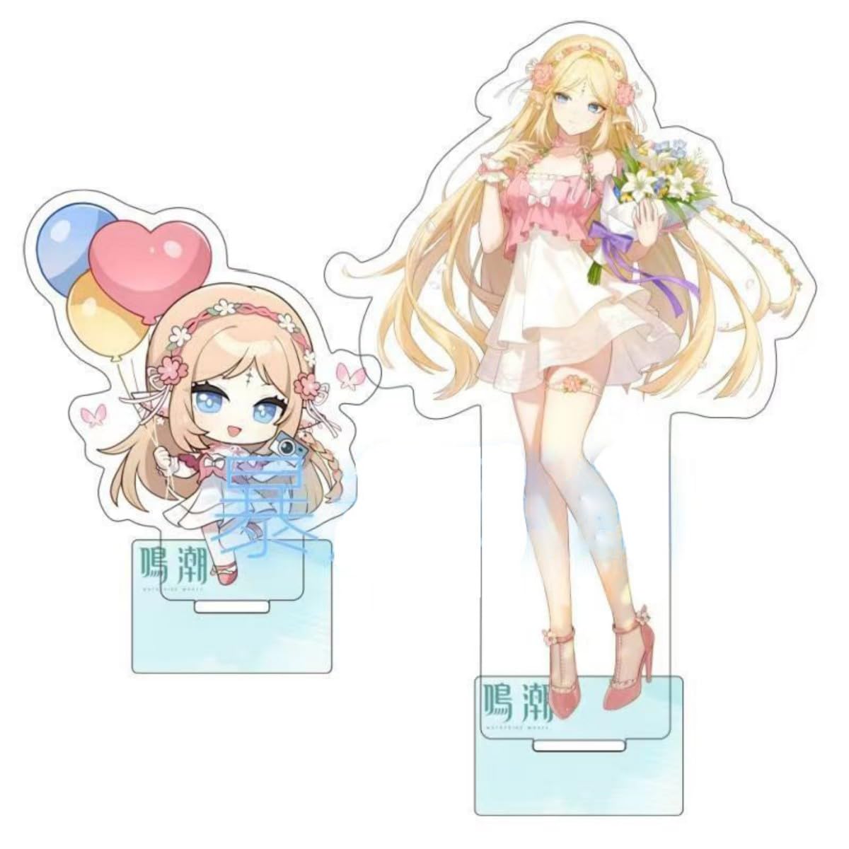 鳴潮　カルテジア　ぬいぐるみ　シャコンヌアクスタ付き Amazon.co.jp: カルテジア シャコンヌ アクリルスタンド 鳴潮 グッズ